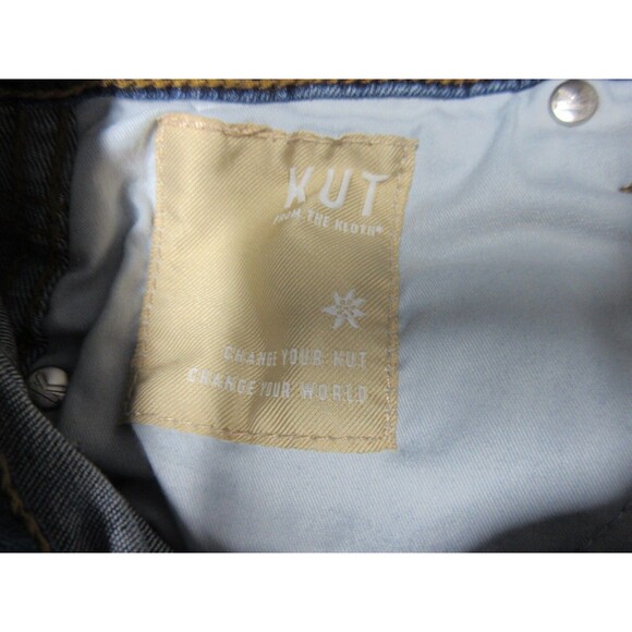 KUT from the Kloth Diana Fab Ab Skinny High Rise Jeans Size 12 Blue MSRP 89.00 - Picture 5 of 10